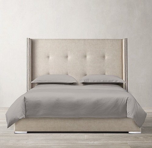 Wingback headboard double - headboard,
