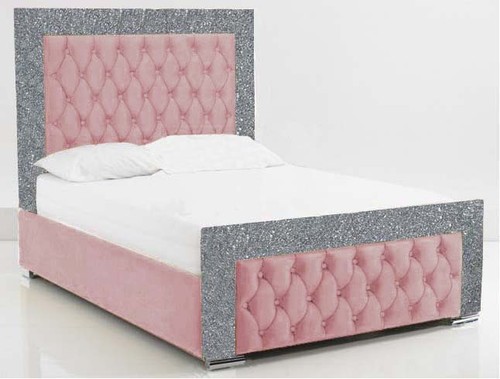 Plush velvet glitter - velvet,