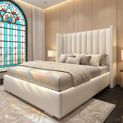Ottoman storage bed plush - bed,