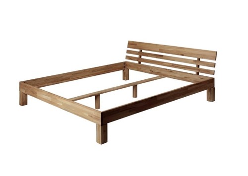 Solid oak super king size - king, bed