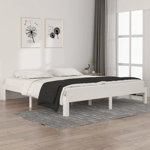 Walplus white bed - walplus, frame