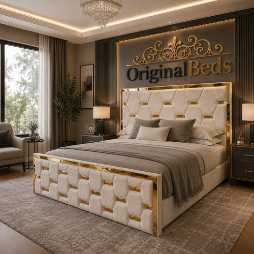 Quality gold strip bed - quality,