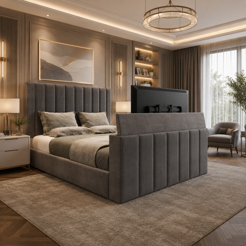 Storage ottoman bed - storage,