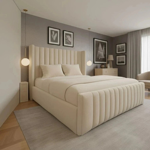 Winged panel bed - winged,