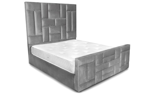 Ashton panel bed frame 152 - ,