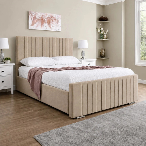 Linestyle bed frame - linestyle, plush