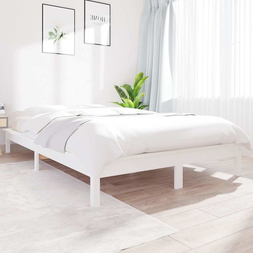 Bed frame without - without, mattress