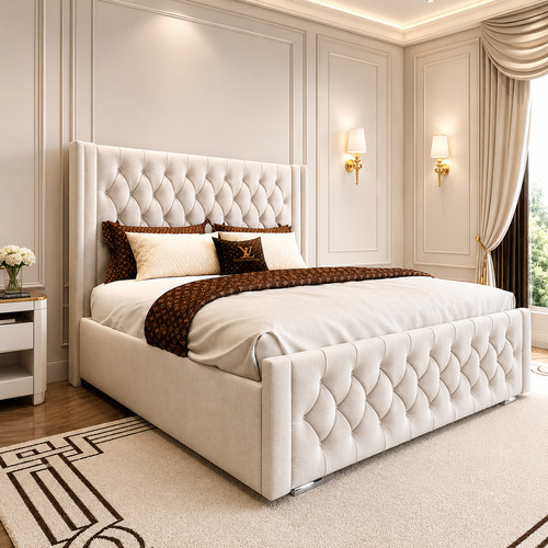 Upholstered ottoman gas lift - ottoman,