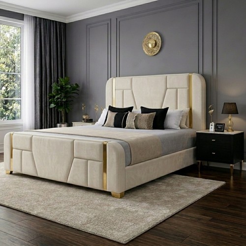 Torino plush velvet bed - velvet,