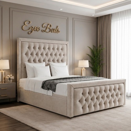 Chesterfield upholstered bed - chesterfield,