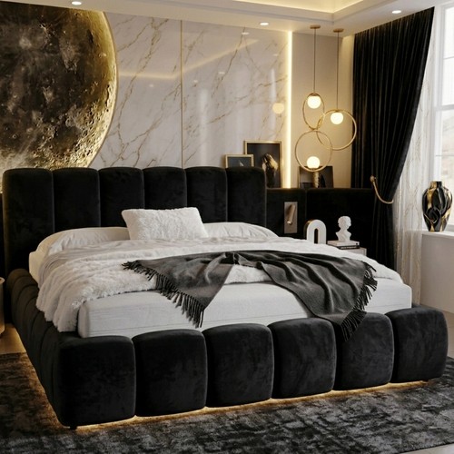 Teddy boucle bed frame all - boucle,